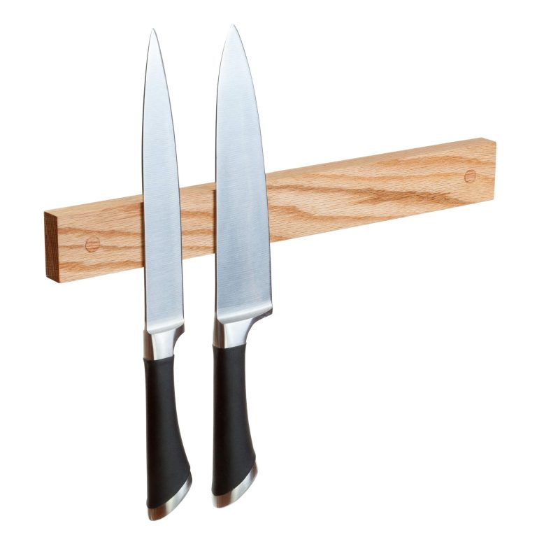 Wooden Magnetic Wall Knife Holder