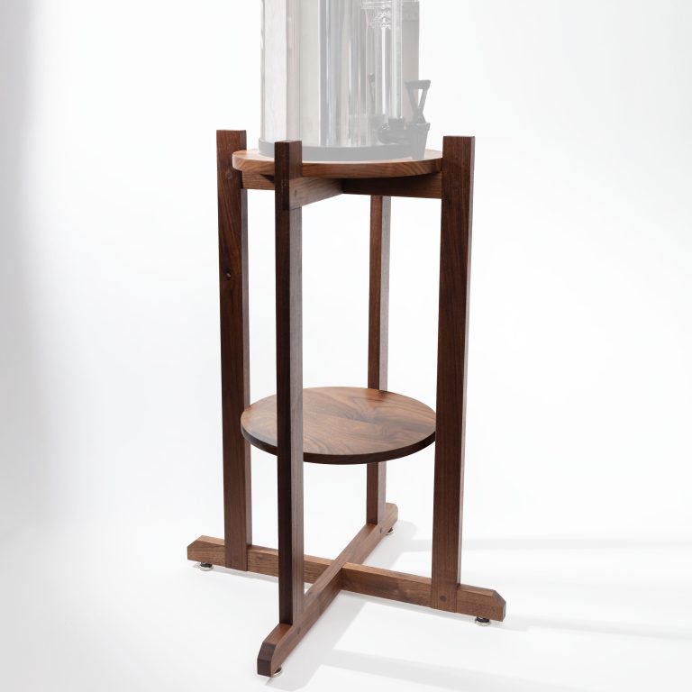 Berkey Stand Floor with Shelf Walnut