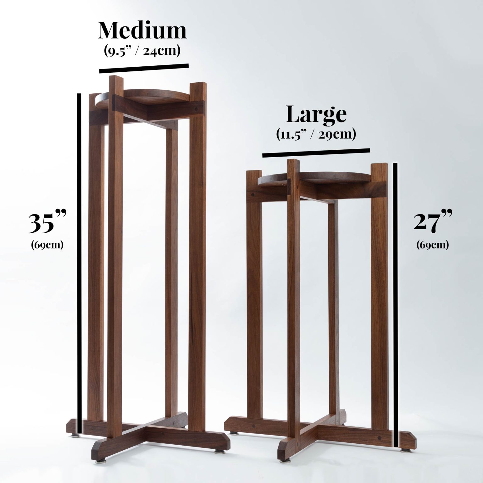27" Wood Berkey Filter Floor Stand Heirloom Products®