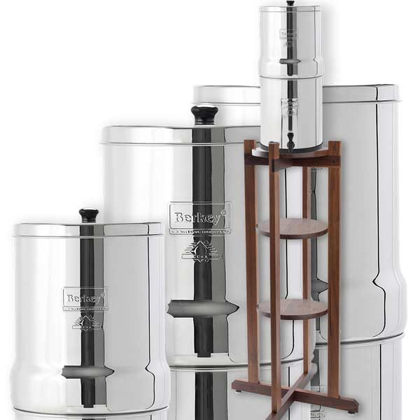 Travel Berkey® for Sale with Wood Stand Made In USA