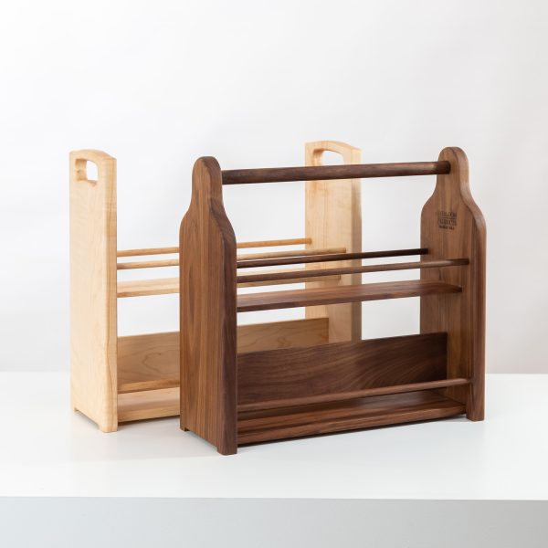 Natural Wood Countertop Spice Shelf