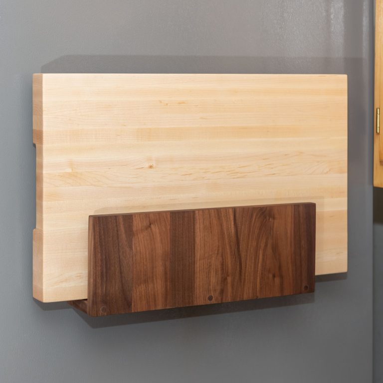 Modern Cutting Board Holder For Wall