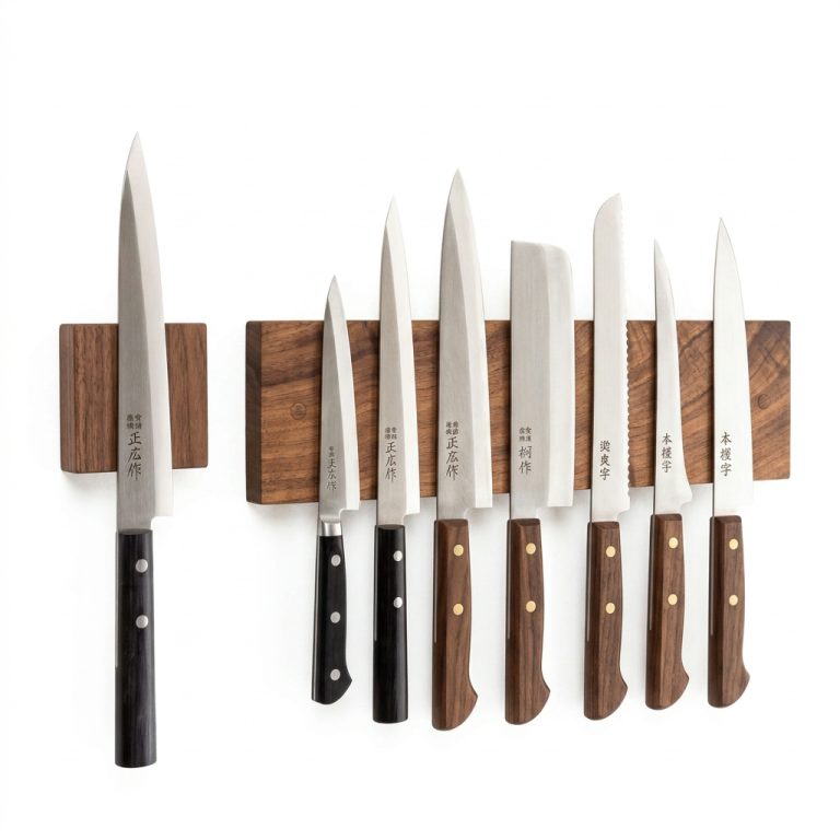 18" Walnut Elite + Mono XL Knife Block