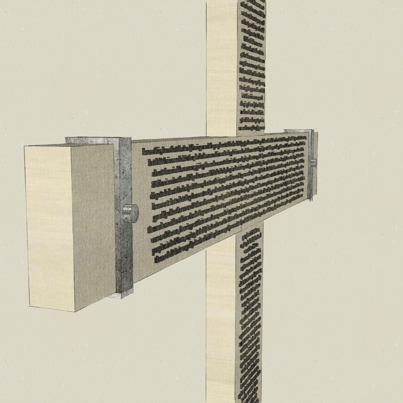 Rustic Extra Large Cross for Wall (6 ft) Heirloom Products®