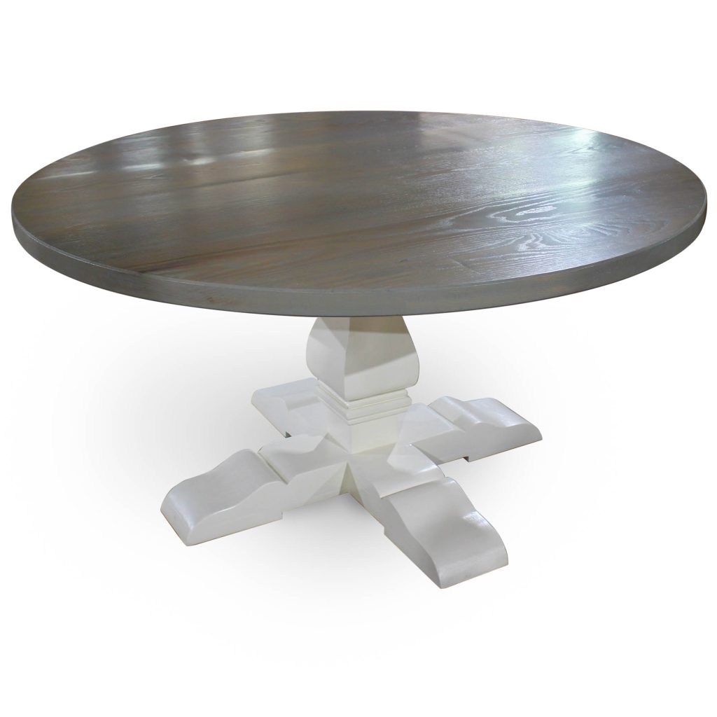 Hudson™ Wooden Round Dining Table Set for 6 - Heirloom Products®