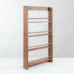 Wall Spice Rack Made In USA Walnut