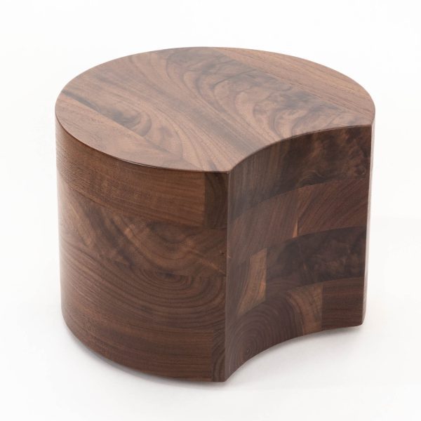Walnut Beverage Dispenser Base-1